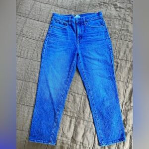 Madewell Classic Straight Leg Jean - Size 29